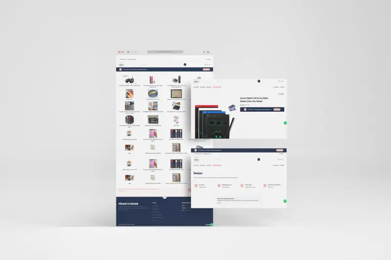 FidansHouse E-Ticaret Platformu