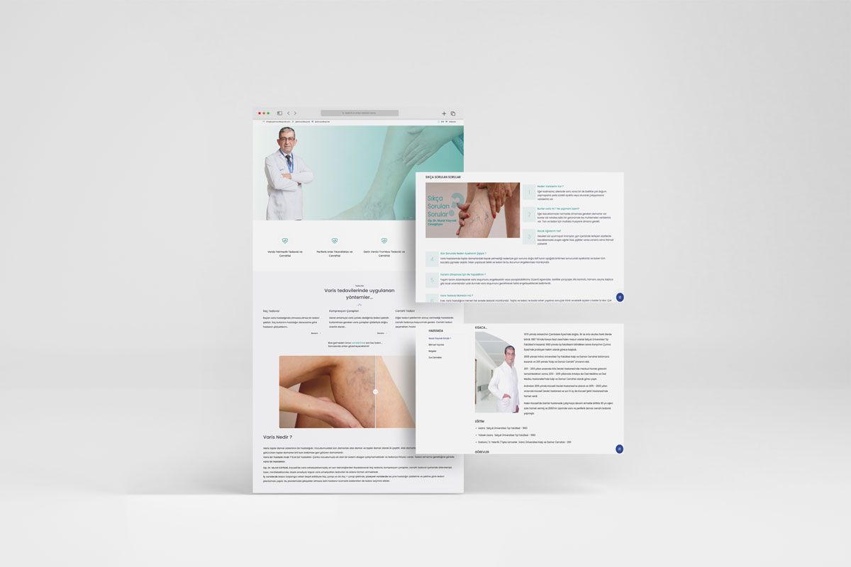 Op. Dr. Murat KAYNAK Web Site Tasarımı